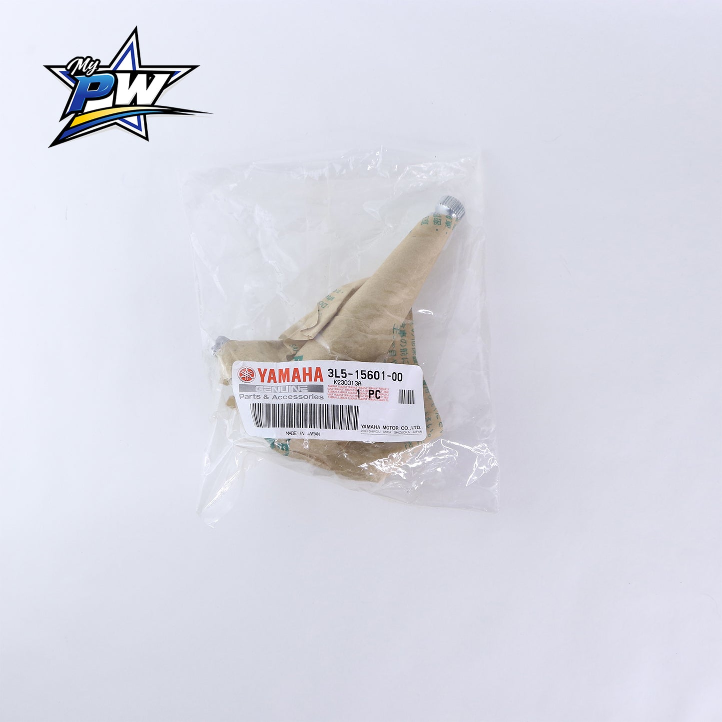 H-1- Axe de kick YAMAHA PW 50 3L5-15601-00