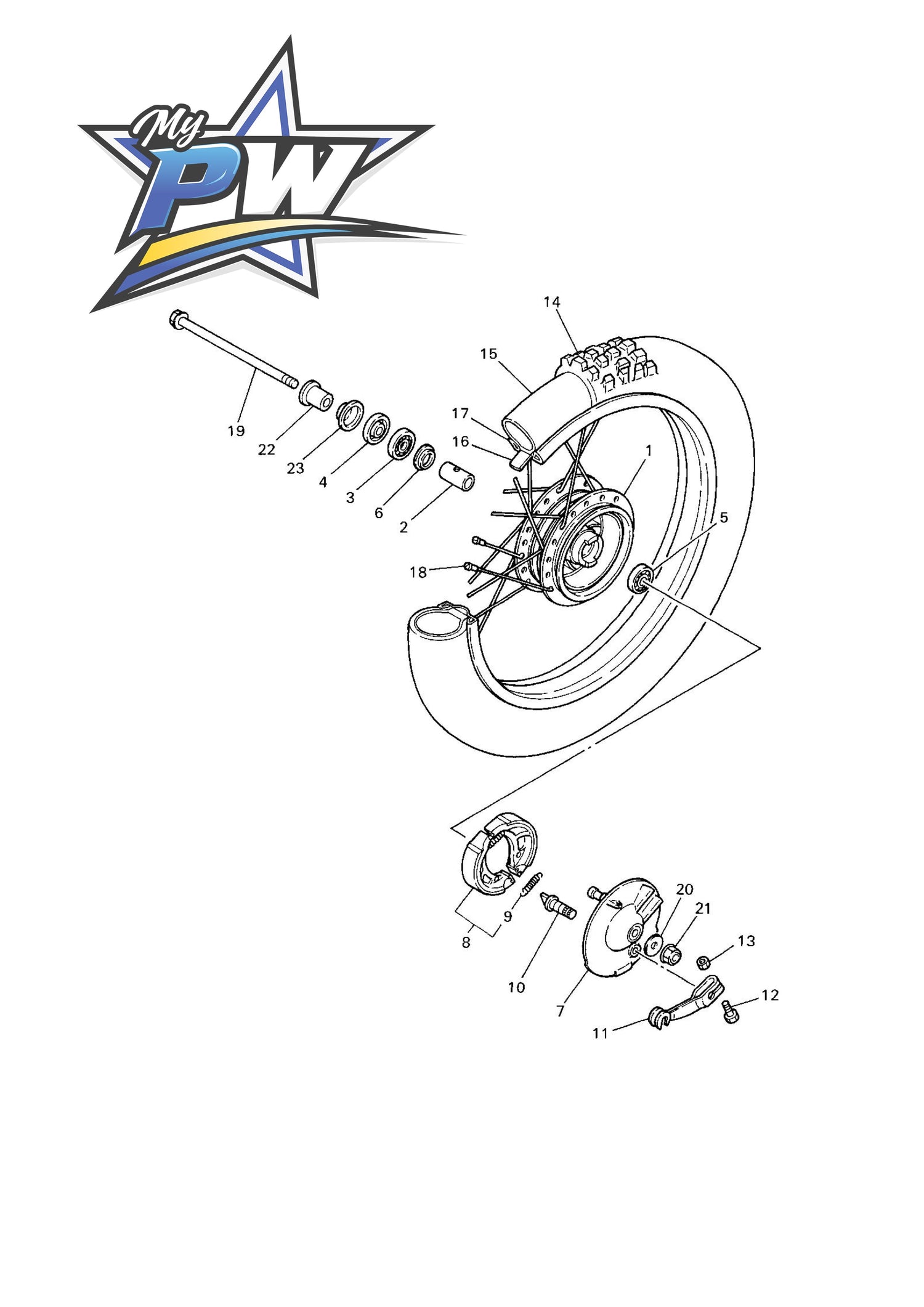 W - ROUE AVANT