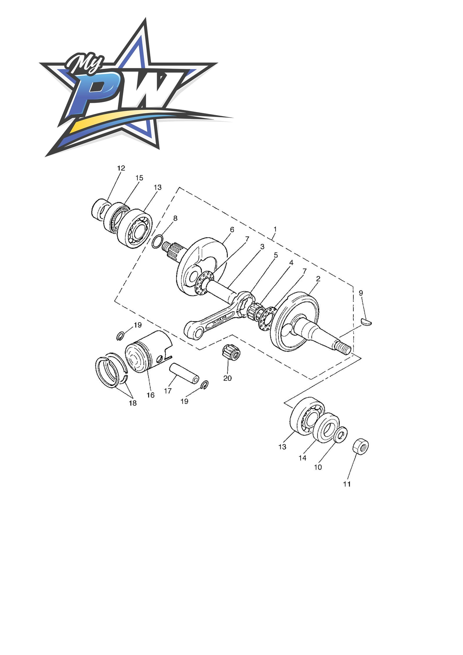 B - VILEBREQUIN & PISTON